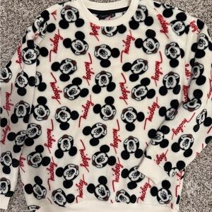 Disney Black and White Fleece